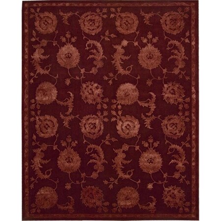 Nourison Regal Area Rug Collection Garnet 8 Ft 6 In. X 11 Ft 6 In. Rectangle 99446055279